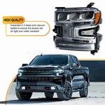 Full Led Headlight Lh Driver Left Side For 2019 2020 2021 Chevy Silverado 1500. Fixed Price $125.00.