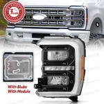 For 2023-2025 Ford F-250 F-350 Super Duty Led Headlight W/ Bulb Left Driver Side. Fixed Price $380.00.