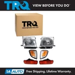 Diy 6pc Headlight Parking Light & Corner Kit Fits 1998-2000 Toyota Tacoma. Fixed Price $199.95.