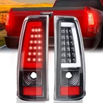 Led Tail Lights Chevy Silverado Sierra 1999-07 Waterproof Rear Lens Clear Black. Fixed Price $192.87.