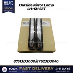 Genuine Outside Mirror Lamp Lh Rh Set For Hyundai Tucson. Fixed Price $114.00.