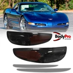 For 1997-2004 Chevy Corvette C5 Smoke Lens Front Turn Signal Light Left+right. Fixed Price $89.75.