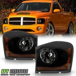 Black Smoked 2004-2006 Dodge Durango Headlights Headlamps Lamps 04-05 Left+right. Fixed Price $98.99.