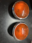 Pair Of Used Mercedes Foglamp Parking Blinker Signal Lamp Lights W108 W109 W111. Fixed Price $125.00.
