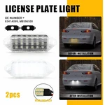 For 2003-2016 2017 Mitsubishi Lancer White Led 6000k License Plate Lights Eooh. Fixed Price $14.99.