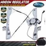 Power Window Regulator W/ Motor For Pontiac G6 2005-2010 Sedan Front Driver Left. Fixed Price $63.99.