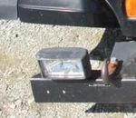 92 93 94 95 96 Jeep Cherokee Passenger Square Fog Light Bumper Mntd. Fixed Price $60.00.