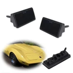 Front/rear Bumper Side Marker Parking Light Housings For 74-79 Chevy Corvette C3. Fixed Price $39.99.