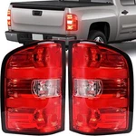 Tail Lights Assembly For Chevy 2007-2013 2014 Silverado, Red. Fixed Price $99.99.