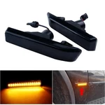 2x Black Lens Amber Led Turn Signal Side Marker Lights Lamp For Bmw E53 X5 E36. Fixed Price $18.99.