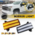 Auxito & Dual-row Amber White Led Mirror Marker Tow Lights For 2020-24 Gmc Chevy. Fixed Price $53.19.