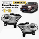 For 2021-2025 Dodge Durango Led Headlight W/ Halogen Turn Signal Left+right Pair. Fixed Price $299.99.