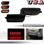 Smoked Lens Led Bumper Reflector Rear Lights Kit For 2005-10 Jeep Grand Cherokee. Fixed Price $44.99.
