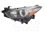 Tyc Left Side Halogen Headlight For Mazda 3 Mexico Built 2017-2018 Models. Fixed Price $119.95.