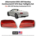 2012-2017 Bentley Continental Gt Gtc Rear Taillights Set Left Right. Fixed Price $950.00.