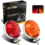 Partsam 2pcs 4 Inch Round Double Face Star Led Pedestal Lights Mount Stop Tai.... Fixed Price $40.31.