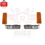 New Front Turn Signal Light + Side Marker Lamp Fits 1988-2002 Chevrolet C3500. Fixed Price $49.01.
