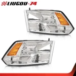 Fit For Dodge Ram 1500 2500 3500 09-18 Chrome Headlights Driver&passenger Side. Fixed Price $124.79.