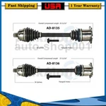 Trakmotive Front Driver Passenger Side Cv Axle Joint For Audi A6 Quattro 2005. Fixed Price $320.35.