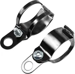 Motorcycle Turn Signal Relocation Bracket Metal Modified Black. Fixed Price $11.94.