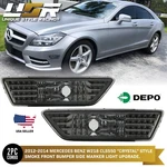 Crystal Smoke Bumper Side Marker Lights For 2012-2014 Mercedes W218 Cls 550. Fixed Price $39.95.