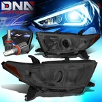 For 2011-2013 Toyota Highlander Projector Headlights W/led Kit+cool Fan Smoked. Fixed Price $173.68.