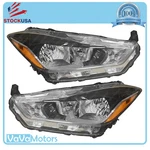 Fits 2017 2020 Nissan Kicks Headlight Halogen Left Right Driver Passenger Pair. Fixed Price $132.00.