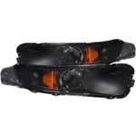 Anzo For 2005-2009 Ford Mustang Euro Parking Lights Black W/ Amber Reflector. Fixed Price $88.54.
