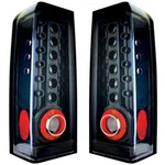 New Black Led Tail Light Set For 2006-2010 H3 Hummer Hu2800100 Hu2801100. Fixed Price $199.99.