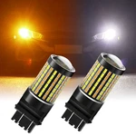 2x 3156 3157 Led Turn Signal Lights Drl Switchback Amber Yellow White Dual Color. Fixed Price $47.62.