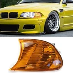 Front Left Turn Signal Light With Yellow Lens Fit Bmw E46 3-series 2dr 2000-2001. Fixed Price $14.98.