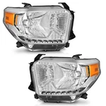 Weelmoto For 2014-2021 Toyota Tundra Headlights Halogen W/o Led Drl Left+right. Fixed Price $88.88.