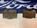 1962 1963 Ford Falcon Sprint Ranchero Front Marker Turn Signal Light Retainers. Fixed Price $25.00.