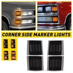 For 1994-1998 Chevy C/k 2500 1500 3500 Led Amber Corner Marker Side Lights Lamps. Fixed Price $45.59.