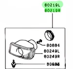 Oem Lamp Kit,fog,fr R L Set Genuine Mitsubishi 3000gt E-z16a Mr124522/124521. Fixed Price $2201.97.