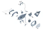 Genuine Mercedes-benz Add Turn Signal Lamp 099-906-69-02. Fixed Price $106.68.