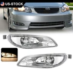 Pair Fit 2005-2008 Toyota Corolla 2002-2004 Camry Fog Lights Lamp W/bulbs. Fixed Price $22.00.