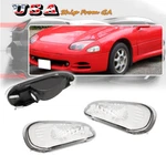 Euro Clear Lens Front Corner Turn Signal Lights For 1994-1998 Mitsubishi 3000gt. Fixed Price $42.99.