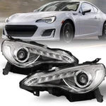 Headlights For 2013-2016 Subaru Brz /scion Fr-s /toyota 86 Led Projector Chrome. Fixed Price $179.99.
