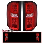 Tail Lights Fits 2007-2013 Chevy Silverado 1500 2500 3500hd Led Tubes Lamps Pair. Fixed Price $228.49.