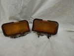 Oem Gm# 5967263 & 5967264 1979 Chevrolet Chevette Lh Rh Amber Turn Signal Lens. Fixed Price $45.00.