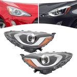 For 2015-2017 Toyota Prius C Headlights Halogen Headlamps Left/right Opt. Fixed Price $368.02.