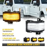 For Ford 2017-2022 F-series Super Duty Side Smoke Mirror Sequential Light Signal. Fixed Price $66.59.