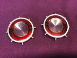 1962 Corvair Sae Rb 62 Rear Backup Lights Tail Set2 Chevy Lens Guide. Fixed Price $62.99.