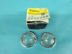 Nos Pair Gm 53 54 55 56 57 58 59 60 61 Corvette Parking Light Lamp Lens. Fixed Price $99.95.