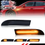 Smoked Dynamic Amber Led Front Side Marker Lights For 09-16 Porsche Panamera 970. Fixed Price $30.99.