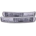 Anzo Usa 511007 Honda Accord Chrome Euro W/amber Reflector Bumper Light Assem.... Fixed Price $23.28.