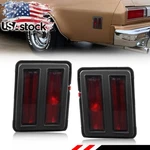 Red Lens Rear Side Marker Lights W/ Bezels For 1973-1977 Sprint El Camino Malibu. Fixed Price $49.99.