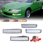 4pcs Combo Clear Front Bumper Led Marker Signal Lights For 92-96 Honda Prelude. Fixed Price $84.99.