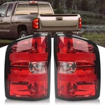 Huray Taillight For 2007-2013 Chevy Silverado Replacement Pair, Black Trim. Fixed Price $125.00.